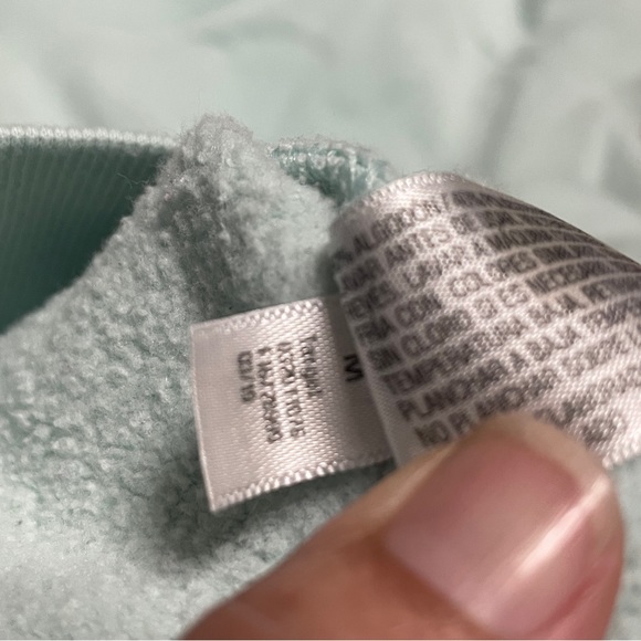 Cat & Jack Girl's Pullover Hoodie Blue “Optimist” In Rainbow Glitter Colors 7/8M - Picture 10 of 12